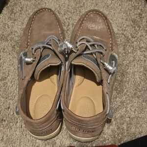 Sperry Light Brown Boat Shoes